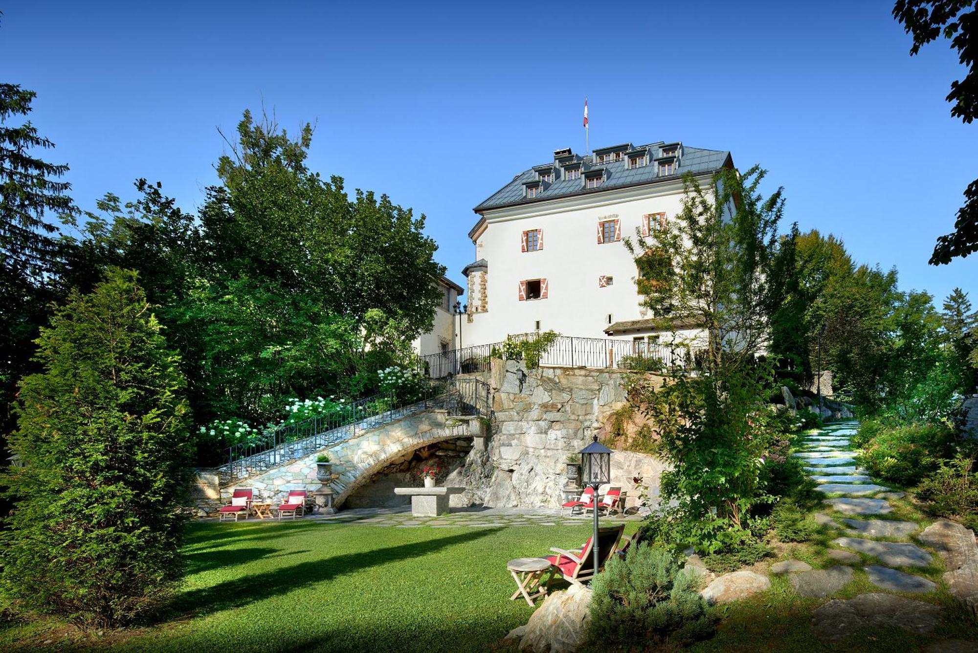 Hotel Schloss Митерзил Екстериор снимка